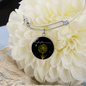 Everything blooms in its own time -Womens Circle Bangles