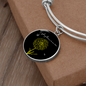 Everything blooms in its own time -Womens Circle Bangles