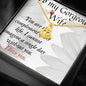 CUSTOMIZABLE Pendant GIFT, Crafted For Your Wife With LOVE And WISDOM.