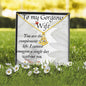CUSTOMIZABLE Pendant GIFT, Crafted For Your Wife With LOVE And WISDOM.
