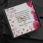 CUSTOMIZABLE Pendant GIFT, Crafted For Your Wife With LOVE And WISDOM.