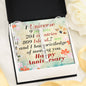 CUSTOMIZABLE Necklace GIFT, Crafted For Your Girlfriend With LOVE .