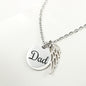 CUSTOMIZABLE Necklace GIFT, Crafted For Your dad With LOVE And WISDOM.