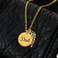 CUSTOMIZABLE Necklace GIFT, Crafted For Your dad With LOVE And WISDOM.