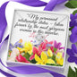 CUSTOMIZABLE Necklase GIFT for your LOVE ONE, crafted for Your Wife with LOVE .
