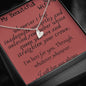 CUSTOMIZABLE Heart Necklace GIFT, Crafted For Your Wife With LOVE And WISDOM.
