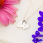 CUSTOMIZABLE Heart Necklace GIFT, Crafted For Your Wife With LOVE And WISDOM.