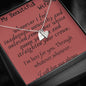 CUSTOMIZABLE Heart Necklace GIFT, Crafted For Your Wife With LOVE And WISDOM.
