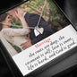 CUSTOMIZABLE Necklase GIFT for your LOVE ONE, crafted for Couple with LOVE .
