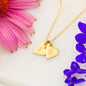CUSTOMIZABLE Heart Necklace GIFT, Crafted For Your Wife With LOVE And WISDOM.