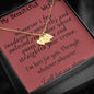 CUSTOMIZABLE Heart Necklace GIFT, Crafted For Your Wife With LOVE And WISDOM.