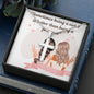 CUSTOMIZABLE Necklase GIFT,Crafted For Your Sisters With Love and Wisdom..