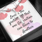 CUSTOMIZABLE Necklase GIFT,Crafted For Your Grandparents With Love.