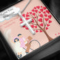 CUSTOMIZABLE Cross Necklace GIFT, Crafted For Your Girlfriend With LOVE And WISDOM.