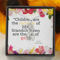 CUSTOMIZABLE Keychain GIFT, Crafted For Your Grandchildren With LOVE..