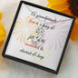 CUSTOMIZABLE Necklase GIFT,Crafted For Your Grandparents With Love.