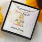 CUSTOMIZABLE Necklase GIFT,Crafted For Your Grandparents With Love.
