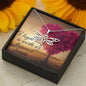 CUSTOMIZABLE Necklace GIFT, Crafted For Your Sister With LOVE And WISDOM