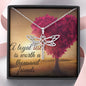 CUSTOMIZABLE Necklace GIFT, Crafted For Your Sister With LOVE And WISDOM