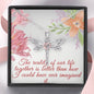CUSTOMIZABLE Necklace GIFT, Crafted For Your Wife With LOVE And WISDOM
