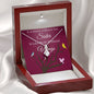 CUSTOMIZABLE Necklace GIFT, Crafted For Your Sister With LOVE And WISDOM