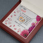 CUSTOMIZABLE Pendant GIFT, Crafted For Your Wife With LOVE And WISDOM.