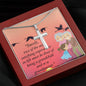 CUSTOMIZABLE Cross Necklase GIFT for your LOVE ONE, crafted for Grandparent with LOVE and WISDOM.