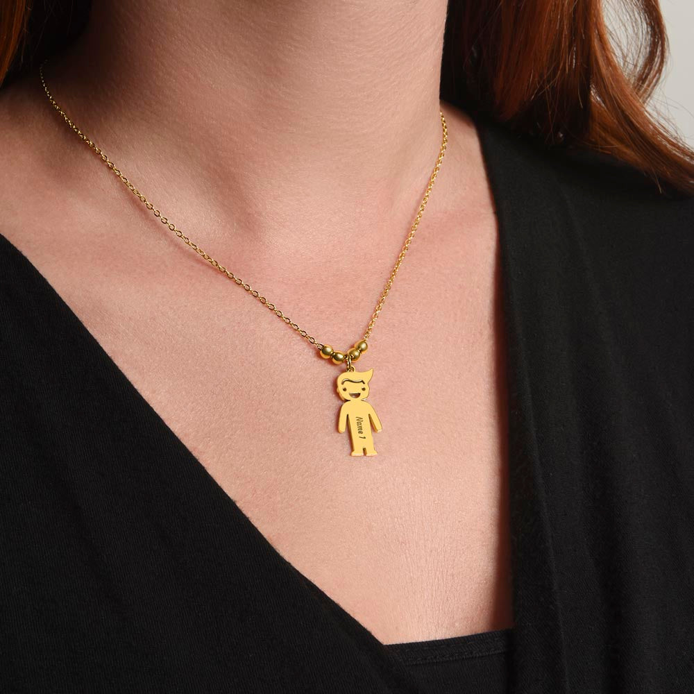 Kid Charm Necklace.