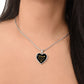 Mom we love you so much - Heart Necklase.