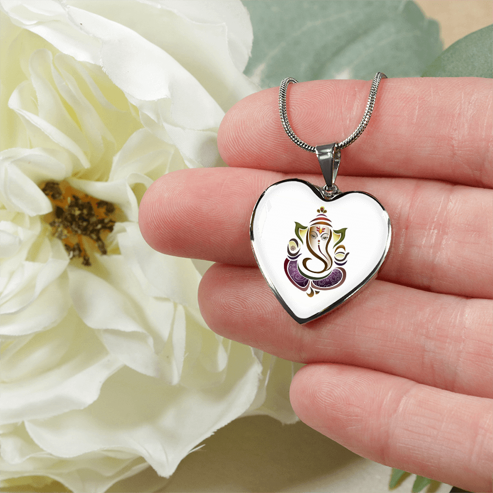 silver/Gold Ganpati Bappa Luxary Necklase /Special Gift /birthday gift /womens gift /anniversary gift