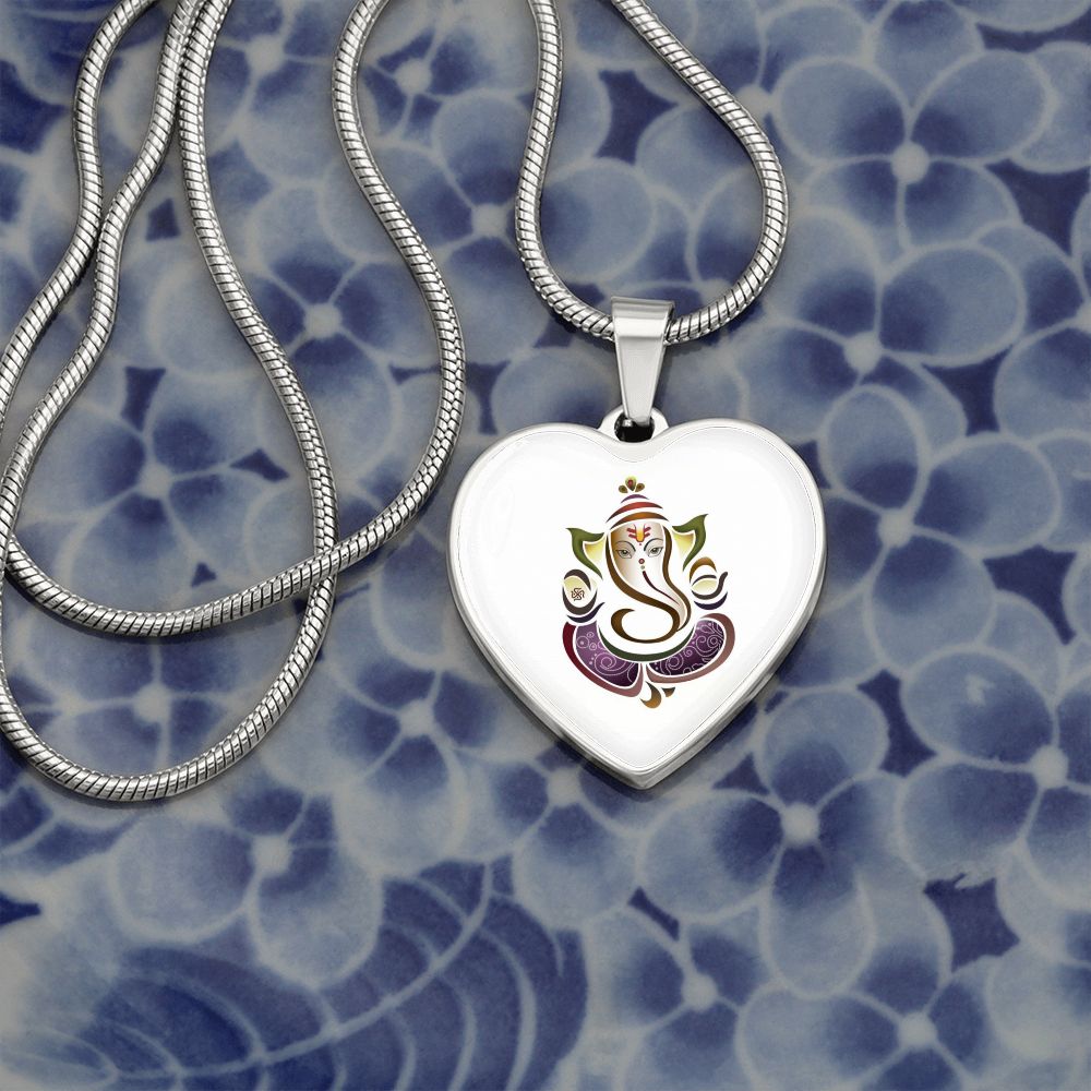 silver/Gold Ganpati Bappa Luxary Necklase /Special Gift /birthday gift /womens gift /anniversary gift