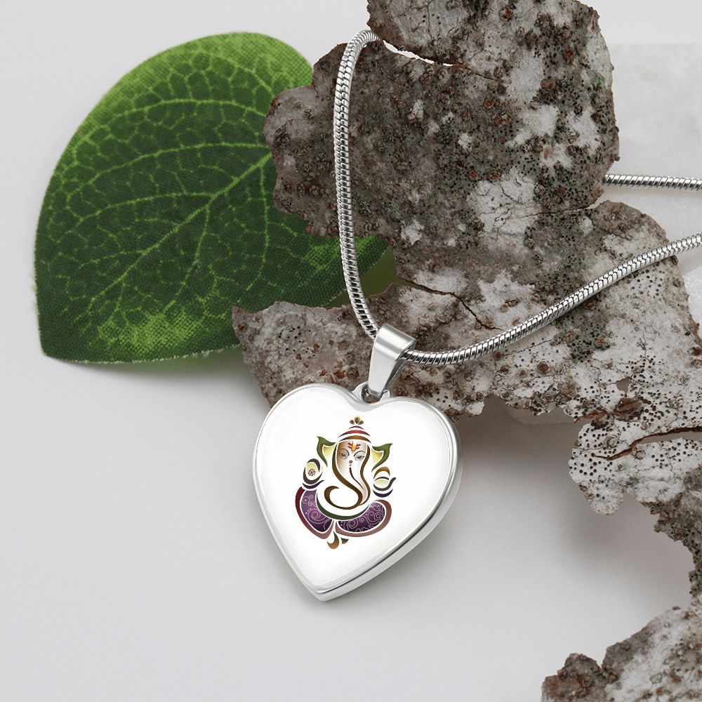 silver/Gold Ganpati Bappa Luxary Necklase /Special Gift /birthday gift /womens gift /anniversary gift