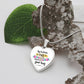 My favourite place is inside your hug customized Heart Necklase.