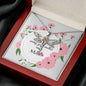 CUSTOMIZABLE Pendant GIFT, Crafted For Your Mother With LOVE.