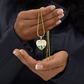 Loving someone is a beautiful thing Customized Heart necklase  Anniversary Gift Customized Picture Pendant Necklace for Mother,Wife,Girlfriend