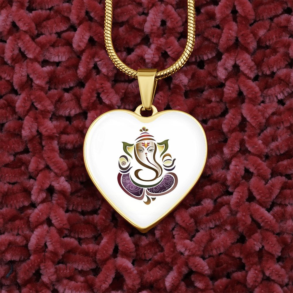 silver/Gold Ganpati Bappa Luxary Necklase /Special Gift /birthday gift /womens gift /anniversary gift