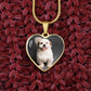 Necklace  for Human/Pet, Personalized Necklace with Picture for cute puppy