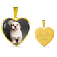 Necklace  for Human/Pet, Personalized Necklace with Picture for cute puppy