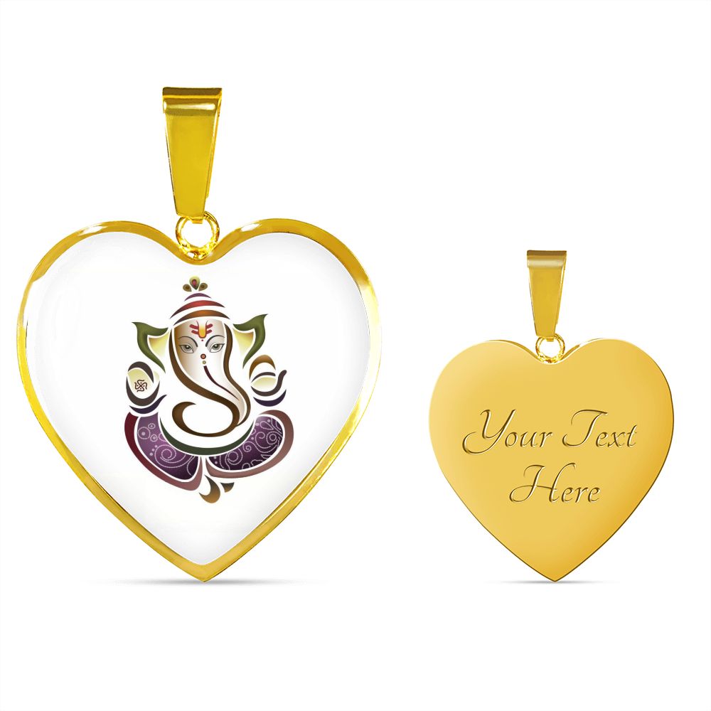 silver/Gold Ganpati Bappa Luxary Necklase /Special Gift /birthday gift /womens gift /anniversary gift