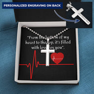 CUSTOMIZABLE Necklace GIFT, Crafted For Your Husband With LOVE.