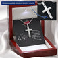 To My Wife -  Personalized Cross Necklace