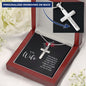 To My Wife -  Personalized Cross Necklace