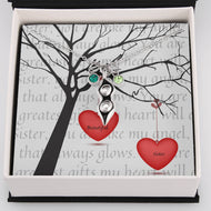 CUSTOMIZABLE Necklace GIFT, Crafted For Your Sister With LOVE And WISDOM