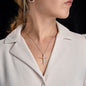 CROSS PENDANT WITH SILVER CHAIN