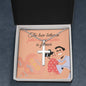 CUSTOMIZABLE Cross Necklase with Ball Chain GIFT, Crafted For Your Father With LOVE And WISDOM