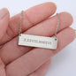 CUSTOMIZABLE Necklace GIFT, Crafted For Your Partner With LOVE And WISDOM