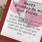 CUSTOMIZABLE Necklase for your LOVE ONE, crafted for u your Bestfriend with LOVE .