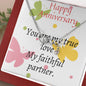 CUSTOMIZABLE Necklase GIFT for your LOVE ONE, crafted for Your Anniversary with LOVE .