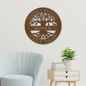 Elaborate Tree of Life Family Name Metal Wall Art, Last Name Metal Sign Large Metal Tree Art Letters Monogram Metal Family Sign Wedding Gift