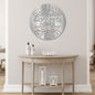 Elaborate Tree of Life Family Name Metal Wall Art, Last Name Metal Sign Large Metal Tree Art Letters Monogram Metal Family Sign Wedding Gift